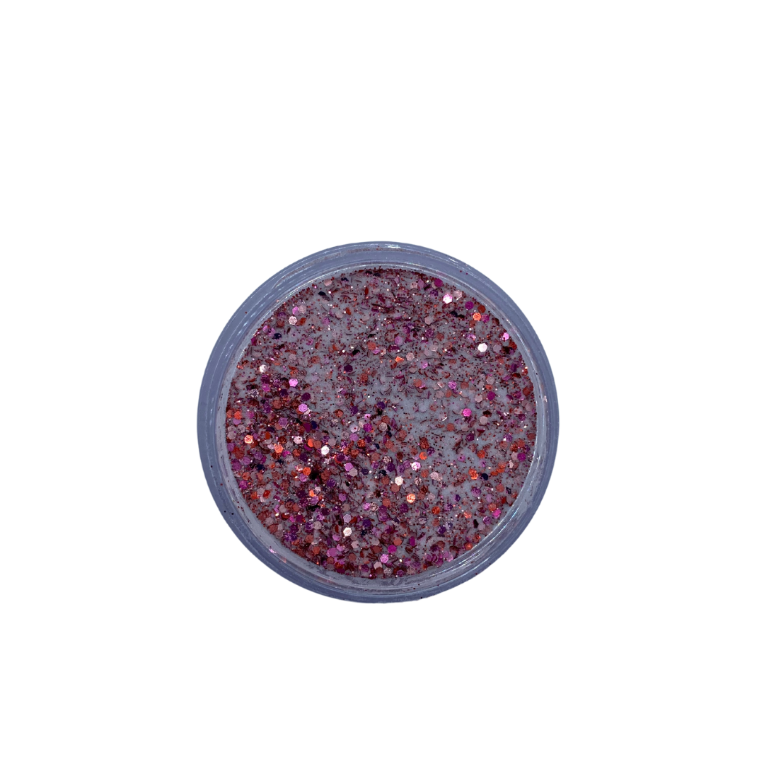 Gaara – Red glitter acrylic nail powder, bold glitter for nail techs.