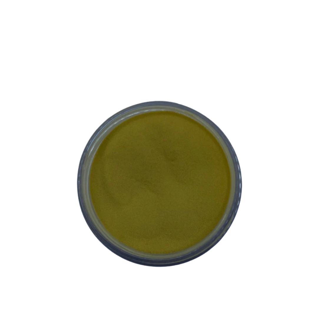 Meliodas – Light acrylic powder with subtle shimmer, soft nail finish.
