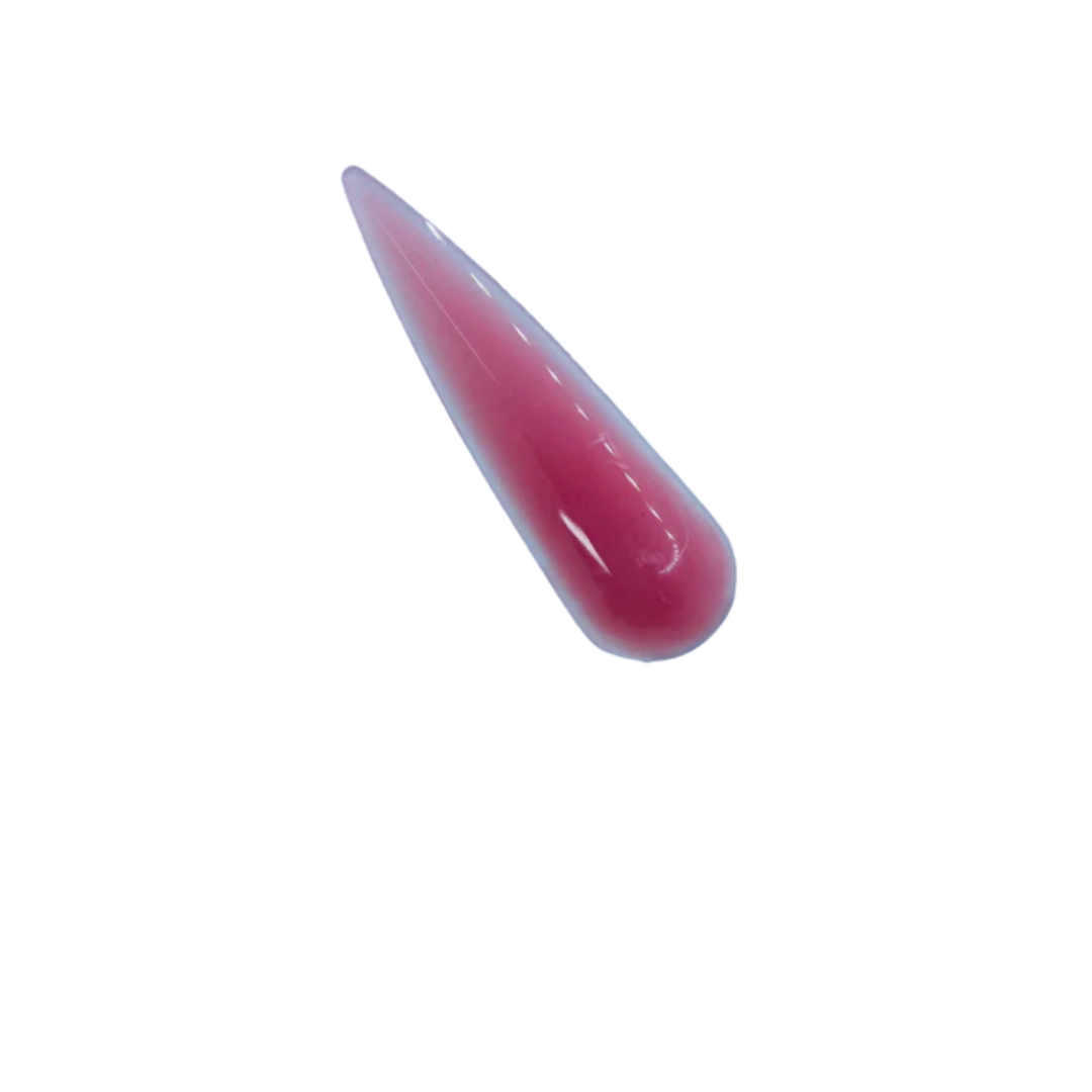Yachiru – Pink-red fused acrylic powder, romantic colour blend.