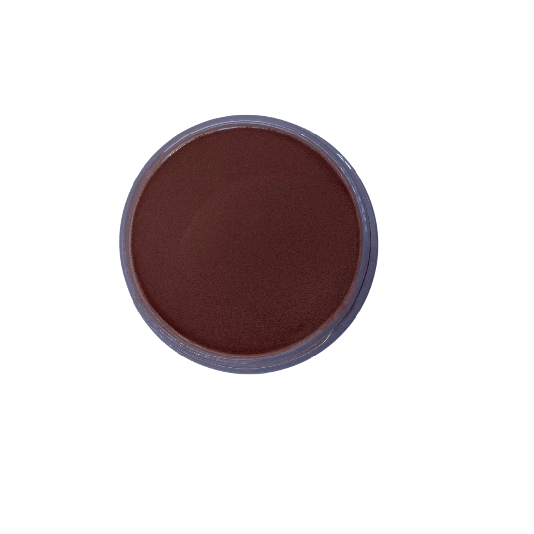 Espresso Martini – Coffee brown acrylic powder, luxe neutral tone.