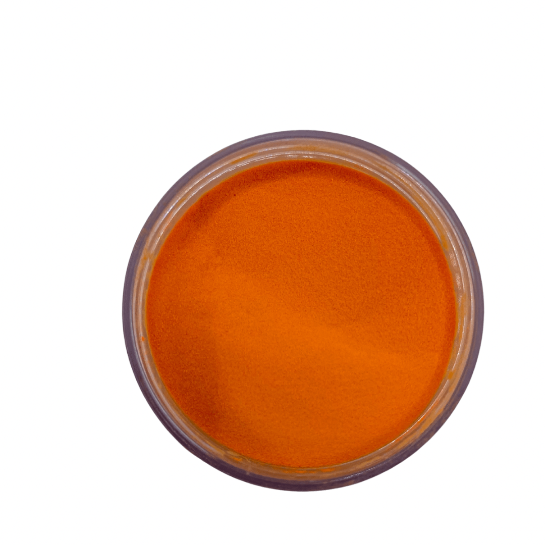 Naruto – Bright orange acrylic powder, anime nail design powder.