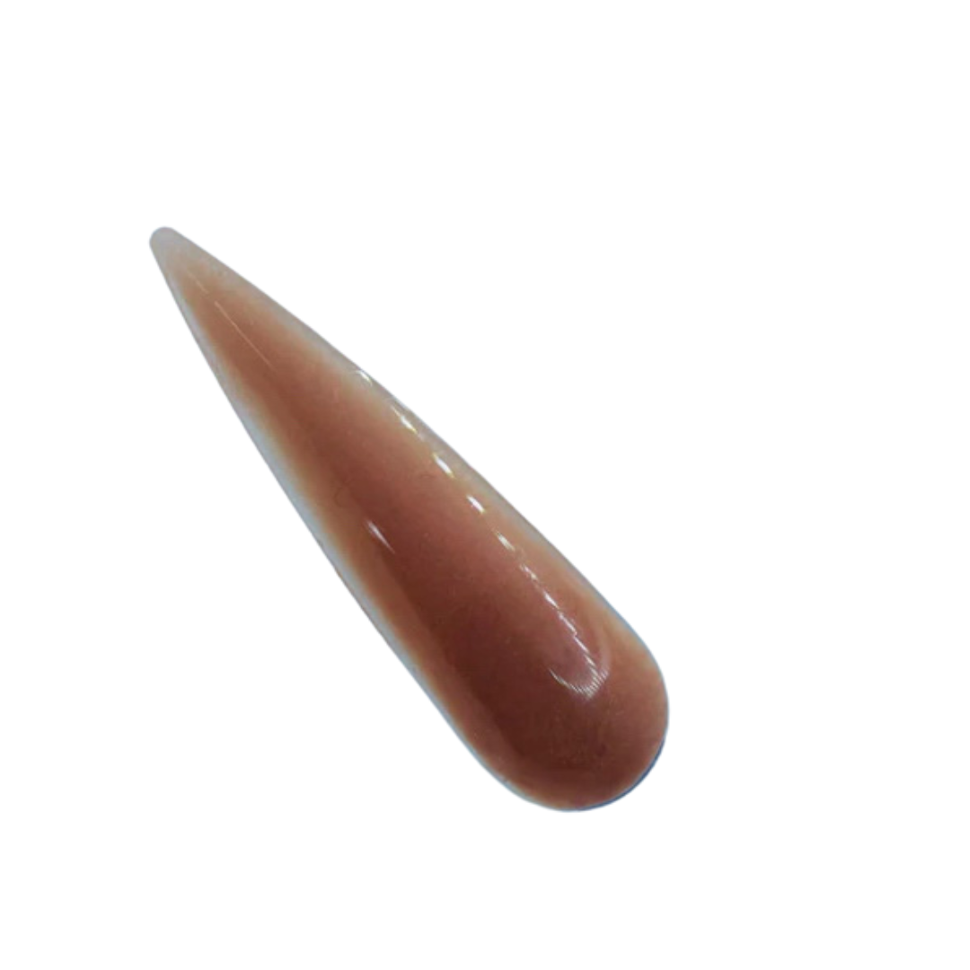 Latte – Nude brown acrylic powder, light -toned cover shade.