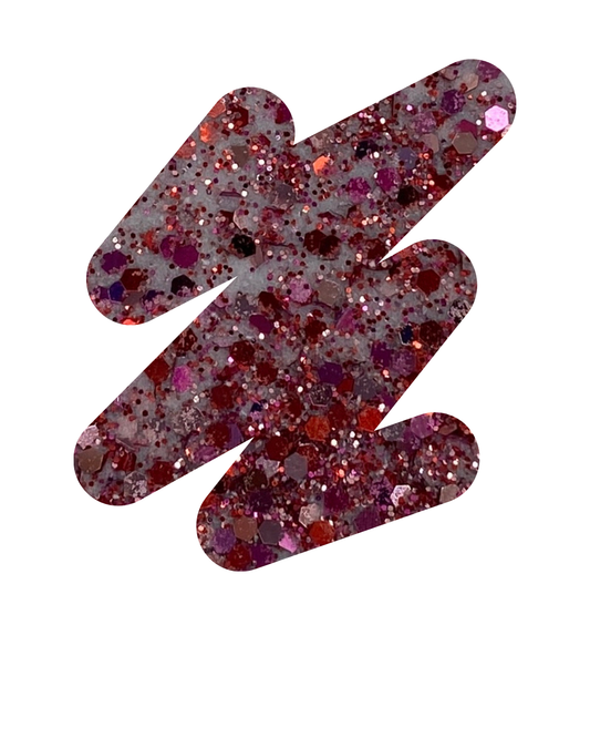 Gaara – Red glitter acrylic nail powder, bold glitter for nail techs.
